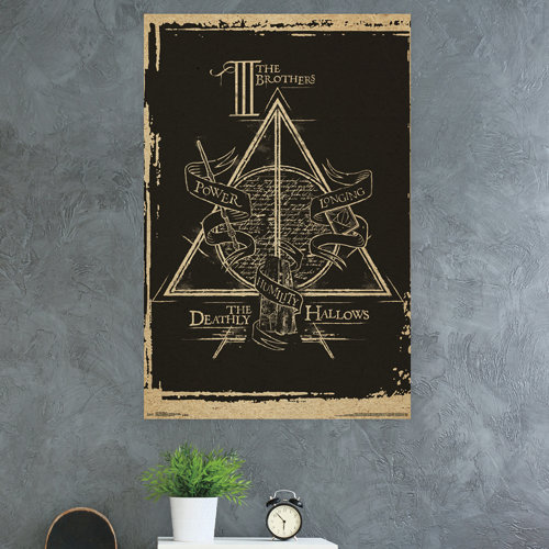 trends international harry potter iii paper print wayfair